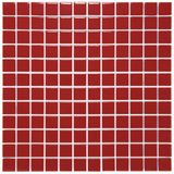 The Mosaic Factory Barcelona - Wandtegels - Mozaïektegel - 30x30x0.6cm - Rood - Glans - 0.9m²/10 Stuks