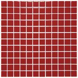 The Mosaic Factory Barcelona - Wandtegels - Mozaïektegel - 30x30x0.6cm - Rood - Glans - 0.9m²/10 Stuks