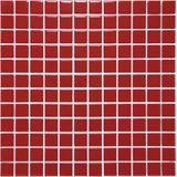 The Mosaic Factory Barcelona - Wandtegels - Mozaïektegel - 30x30x0.6cm - Rood - Glans - 0.9m²/10 Stuks