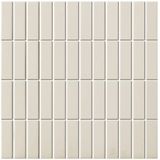 Mozaïek London 30x30 cm Onverglaasd Porselein Rechthoek, Mat Antislip En Wit (Prijs Per 0.90 m2)