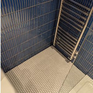 The Mosaic Factory Sevilla mozaïektegel - 29.6x29.9cm - wandtegel - Rechthoek - Porselein Jeans Blue Glans SEF20600