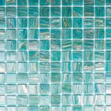 The Mosaic Factory Amsterdam - Tegel - Mozaïektegel - 32.2x32.2x0.4cm - Turquoise - - 1.04m²/9 Stuks