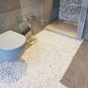 The Mosaic Factory Natural Stone - Tegel - Mozaïektegel - 30,5x30xcm - Wit - - 1m²/11 Stuks