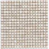 The Mosaic Factory Natural Stone - Tegel - Mozaïektegel - 30,2x30,2xcm - Crème, Beige - - 1m²/11 Stuks