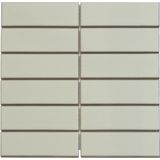 The Mosaic Factory - Barcelona - Mozaïektegel - Wandtegel - Porselein - Cafe Latte Glans