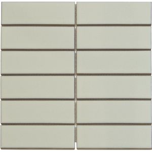 The Mosaic Factory - Barcelona Rechthoek - Wandtegels - Tegels - 29,1x29,7x0,65cm - Crème - 0,86 m²/10 vellen