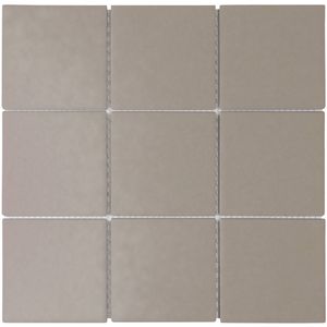 Mozaiek London Vierkant Grijs 9,5 x 9,5