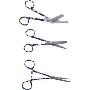 Verpleegkunde Scharen Set - Pillen | Zorg - Zuster - Cadeau - Verpleegster - Accessoires