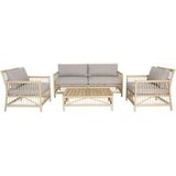 The Outsider Loungeset Kudus Bamboo Look Wicker