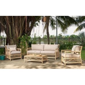 The Outsider Loungeset Kudus Bamboo Look Wicker