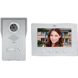 ELRO DV4000 Video Deur Intercom – 1080P Full HD Camera met nachtzicht – 4-draads kabel – 16 Beltonen