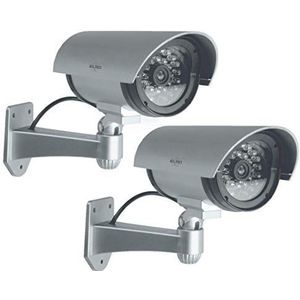 ELRO CDB25S-2 Outdoor Dummy Camera met LED's - 2 Pack