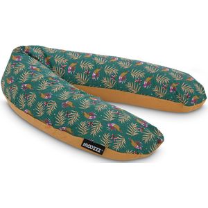 Snoozzz Voedingskussenhoes - Hoes voor voedingskussen zwangerschapskussen -100% katoen - 185 cm - Canatoe