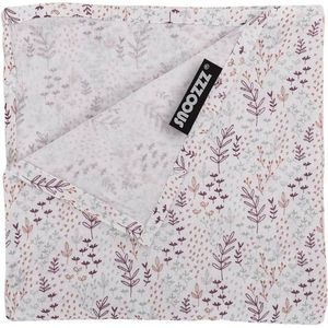 Snoozzz Hydrofiel doek XL Swaddle - de beste kwaliteit zachte Hydrofiel - 100% katoen - 120 x 120 cm - Natur Rose