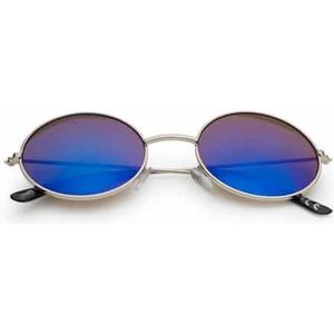 Freaky Glasses® – Hippie - Festival Bril – Rave Zonnebril – Gabber - Dames – Heren - Blauw