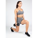 Gorilla Wear Quincy Seamless Cycling Shorts - Grijs