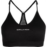 Gorilla Wear - Quincy - Sportbeha - Zwart - Medium Ondersteuning