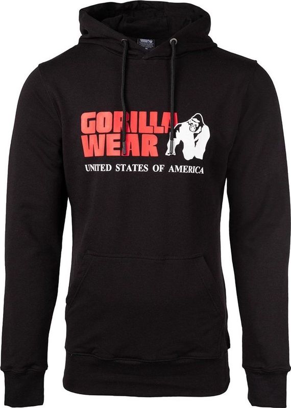 Gorilla Wear Classic Hoodie - Zwart