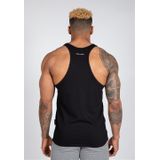 Gorilla Wear - Carter Stretch Tank Top - Zwart - Tanktop