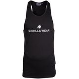 Gorilla Wear - Carter Stretch Tank Top - Zwart - Tanktop