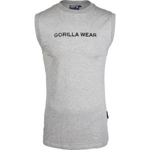 Gorilla Wear Sorrento Mouwloos T-shirt - Grijs