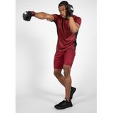 Gorilla Wear Fremont T-shirt - Bordeauxrood Zwart