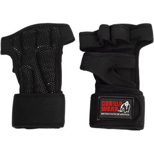 Gorilla Wear Yuma Krachtsport Handschoenen / Crossfit / Krachttraining Handschoenen / Zwart | Heren & Dames - Maat S