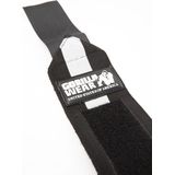 Gorilla Wear - Wrist Wraps Ultra - Zwart/Wit - Polsbeschermers