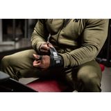 Gorilla Wear - Wrist Wraps Ultra - Zwart/Wit - Polsbeschermers