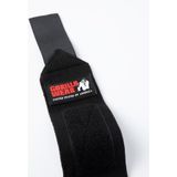 Gorilla Wear - Wrist Wraps Pro - Fitness Handschoenen - Krachttraining - Crossfit Handschoenen - Zwart