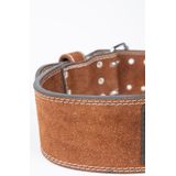 Gorilla Wear 4 Inch Leren Lifting Belt - Bruin