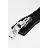 Gorilla Wear 4 Inch Leren Lever Lifting Belt - Zwart