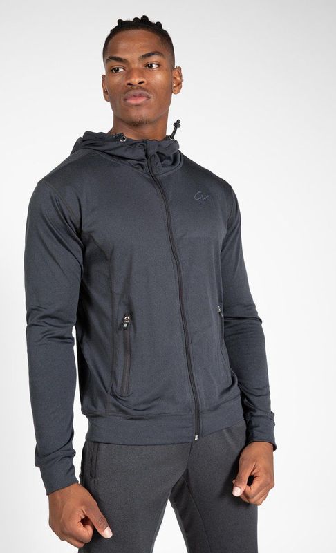 Gorilla Wear - Glendo - Jas - Antraciet - Lichtgewicht - Met Capuchon