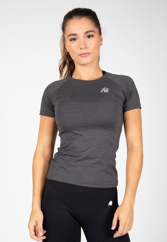 Aspen - T-shirt - Donkergrijs - Katoen