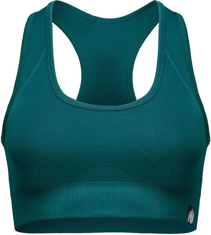 Gorilla Wear - Yava Seamless - Sport Beha - Groen