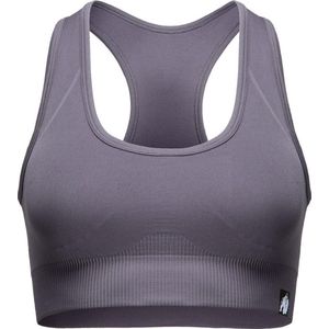 Yava - Seamless Sports Bra - Grijs - Materiaal: Naadloos
