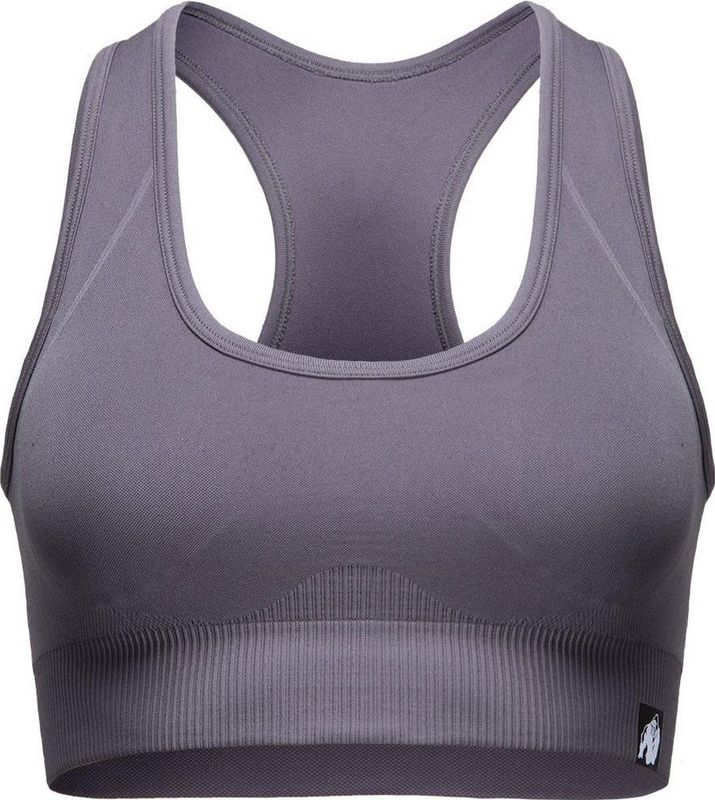 Yava - Seamless Sports Bra - Grijs - Materiaal: Naadloos