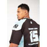 Gorilla Wear Jersey 2 0 Brandon Curry - Zwart Lichtblauw