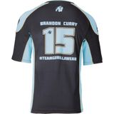 Gorilla Wear Jersey 2 0 Brandon Curry - Zwart Lichtblauw