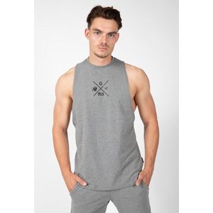 Gorilla Wear - Cisco - Tank Top - Grijs/Zwart - Katoen/Spandex