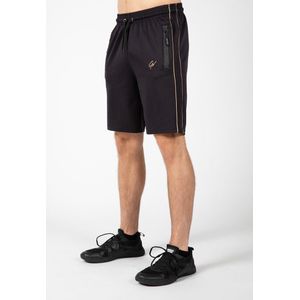 Gorilla Wear Wenden Shorts - Zwart/Goud