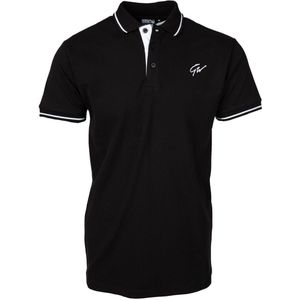 Gorilla Wear Delano Polo Shirt Heren - Zwart Wit