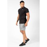 Gorilla Wear Delano Polo Shirt Heren - Zwart Wit