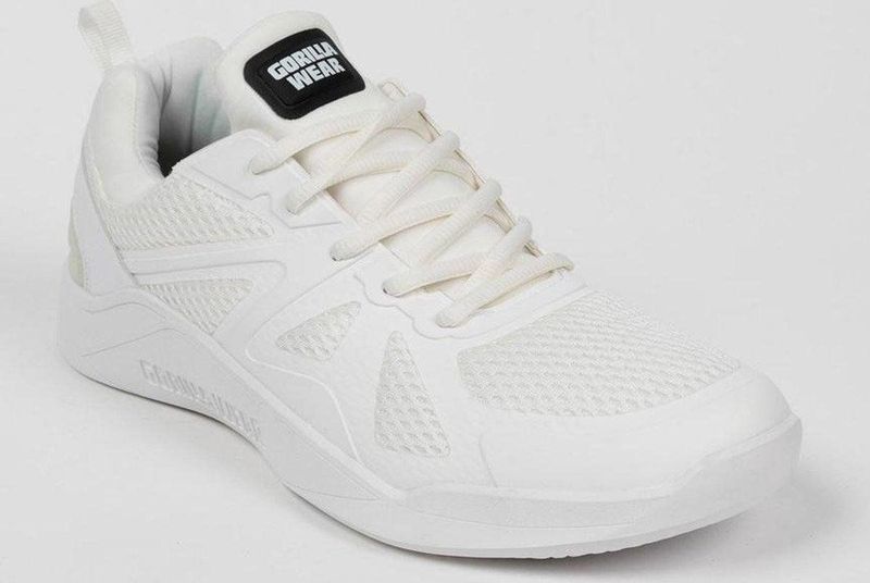 Gorilla Wear Gym Hybrids Sportschoenen - Wit/Wit - 36
