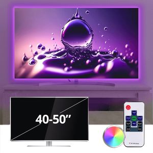 TV led strips set met 2 USB led strips RGB van inch /  gaming accessoires  Led light strip  Lichtstrip
