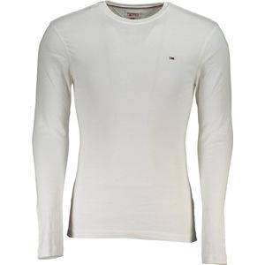Tommy Jeans - DM0DM04409 - T-shirt - Wit - Biologisch Katoen - Lange Mouwen