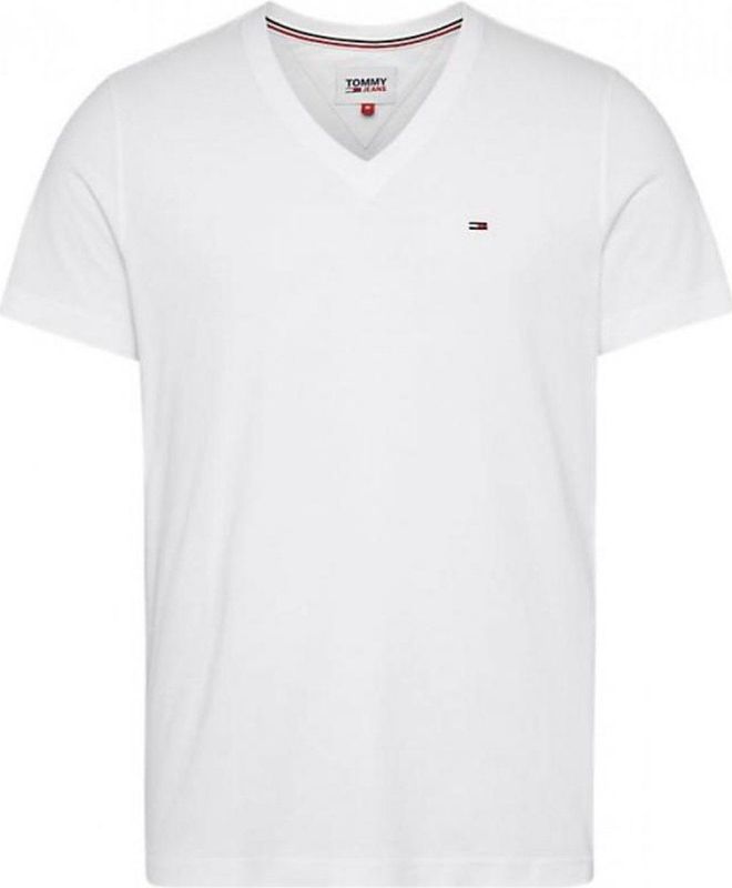 Tommy Jeans Origineel heren T-Shirt, klassiek wit, XL