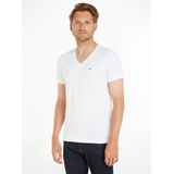Tommy Hilfiger - Klassiek T-shirt - Wit - Katoen