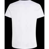 Tommy Hilfiger - Klassiek T-shirt - Wit - Katoen