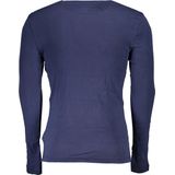 Tommy Jeans - Rib Original - T-shirt - Nachtblauw - Biologisch Katoen